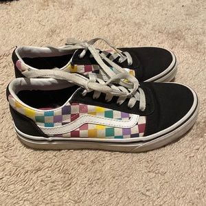 Old School Vans Rainbow